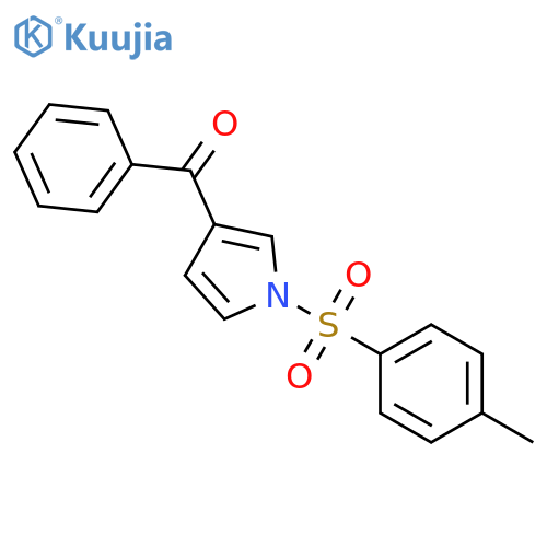 3-Benzoyl-1-tosylpyrrole structure