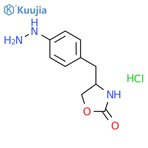 (S)-4-(4-Hydrazinobenzyl)-2-oxazolidinone Hydrochloride structure