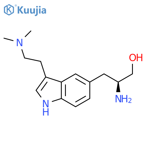 (S)-beta-Amino-3-2-(dimethylamino)ethyl-1H-indole-5-propanol structure