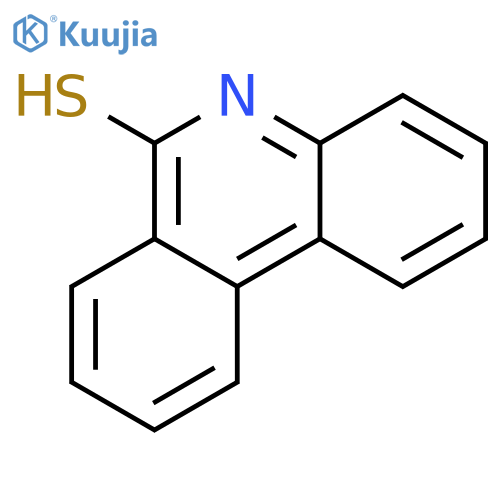 6-Phenanthridinethiol structure