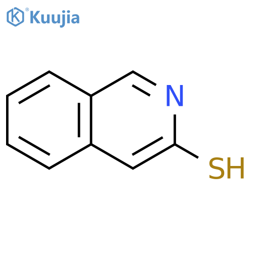 3-Isoquinolinethiol structure