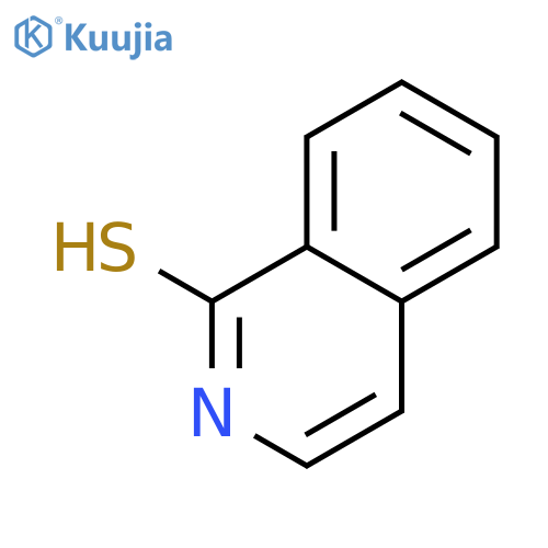1-Isoquinolinethiol structure