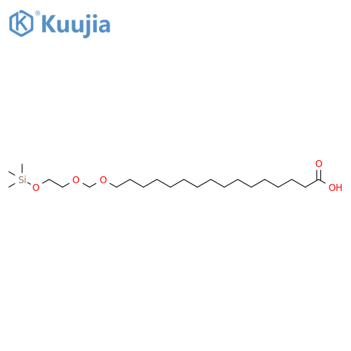3,6,8-Trioxa-2-silatetracosan-24-oic acid, 2,2-dimethyl- structure