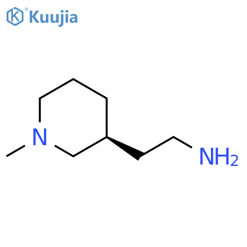 2-[(3R)-1-methylpiperidin-3-yl]ethan-1-amine structure