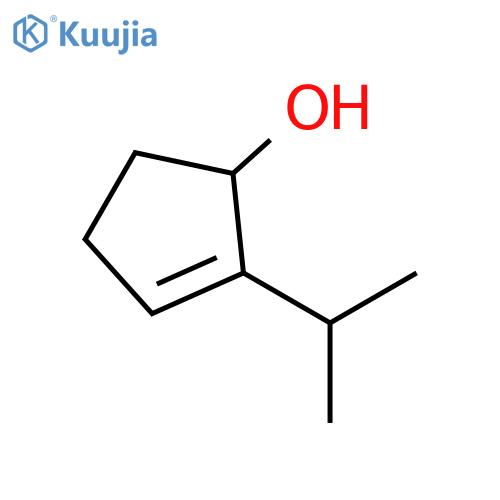 2-Cyclopenten-1-ol, 2-(1-methylethyl)- structure