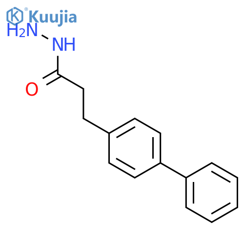[1,1'-Biphenyl]-4-propanoic acid, hydrazide structure