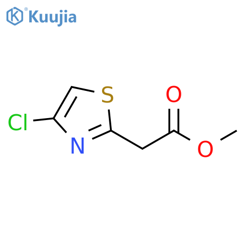 methyl 2-(4-chlorothiazol-2-yl)acetate structure