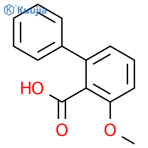 [1,1'-Biphenyl]-2-carboxylic acid, 3-methoxy- structure