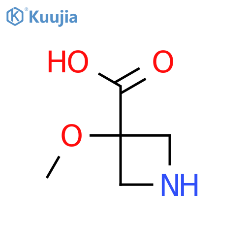 3-Methoxyazetidine-3-carboxylic acid structure
