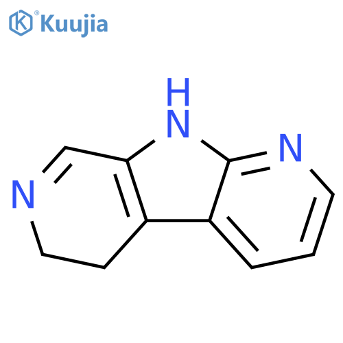 5H-Pyrrolo[2,3-b:5,4-c']dipyridine, 6,9-dihydro- structure