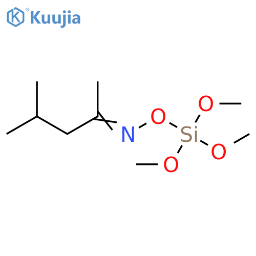 2-Pentanone, 4-methyl-, O-(trimethoxysilyl)oxime structure