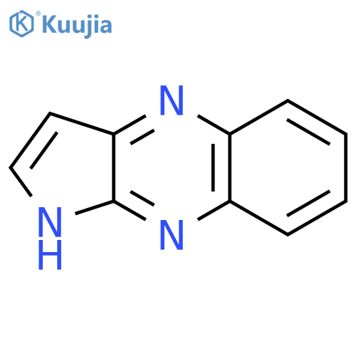 1H-Pyrrolo[3,4-b]quinoxaline(8CI,9CI) structure