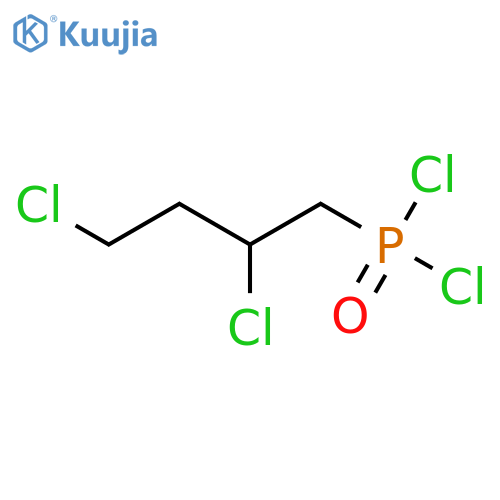 Phosphonic dichloride, (2,4-dichlorobutyl)- structure