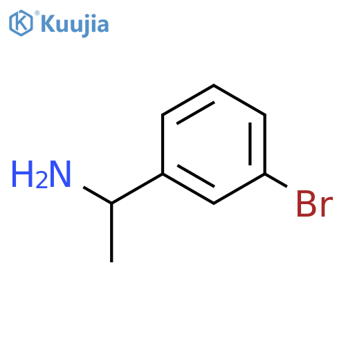 (1S)-1-(3-bromophenyl)ethanamine structure