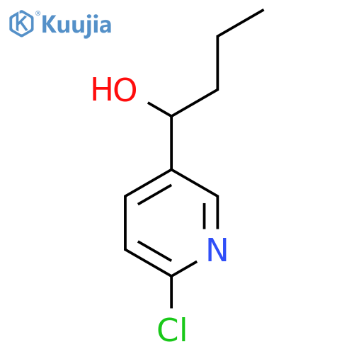 1-(6-Chloropyridin-3-yl)butan-1-ol structure