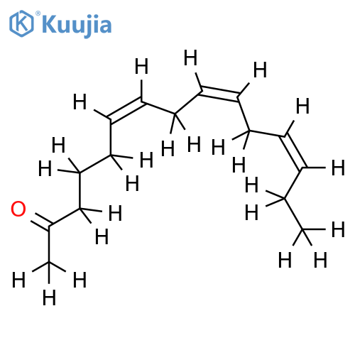 (6Z,9Z,12Z)-6,9,12-Pentadecadien-2-one structure