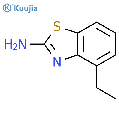 4-ETHYL-1,3-BENZOTHIAZOL-2-AMINE structure