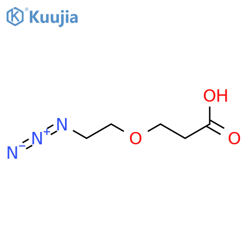 Azido-PEG1-C2-acid structure