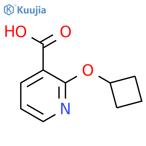 2-Cyclobutoxypyridine-3-carboxylic acid structure