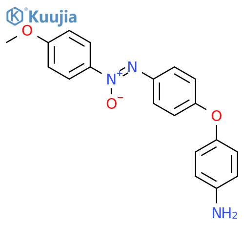 Benzenamine, 4-[4-[(4-methoxyphenyl)-ONN-azoxy]phenoxy]- structure