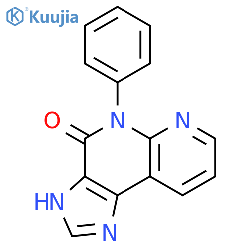 5-phenyl-3,5-dihydro-4H-imidazo[4,5-c][1,8]naphthyridin-4-one structure