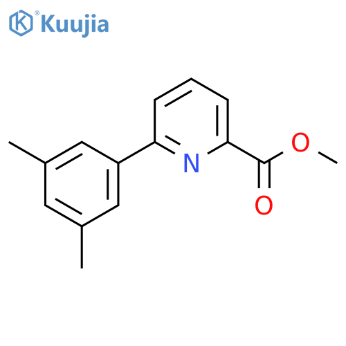 Methyl 6-(3,5-dimethylphenyl)pyridine-2-carboxylate structure