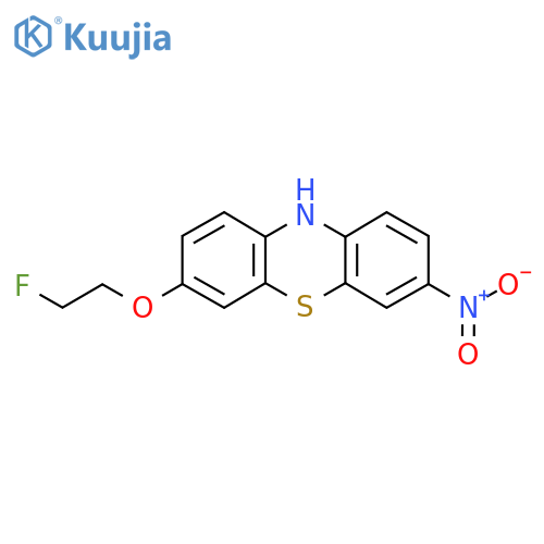 3-(2-Fluoroethoxy)-7-nitro-10H-phenothiazine structure