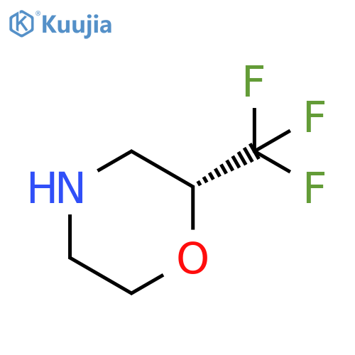 (2R)-2-(TRIFLUOROMETHYL)MORPHOLINE structure