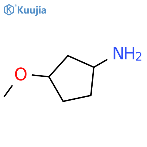 3-Methoxycyclopentan-1-amine structure