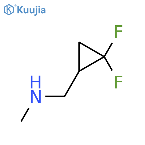 (2,2-difluorocyclopropyl)methyl(methyl)amine structure