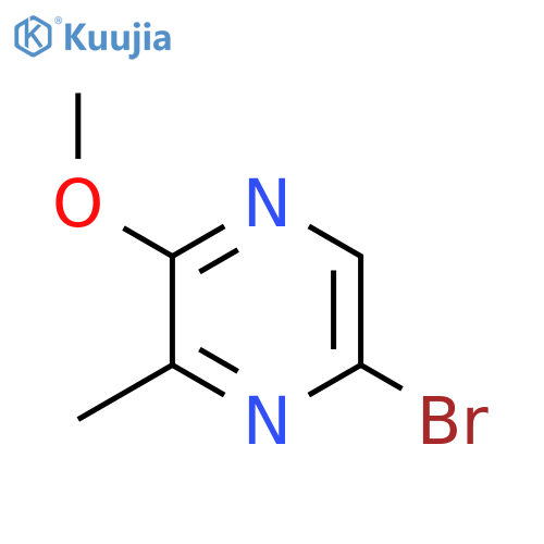 5-Bromo-2-methoxy-3-methylpyrazine structure