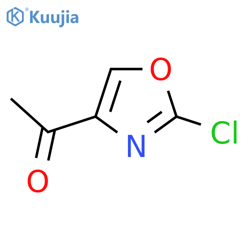1-(2-Chloro-1,3-oxazol-4-yl)ethanone structure