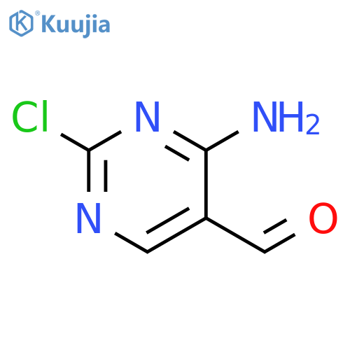 4-Amino-2-chloropyrimidine-5-carbaldehyde structure