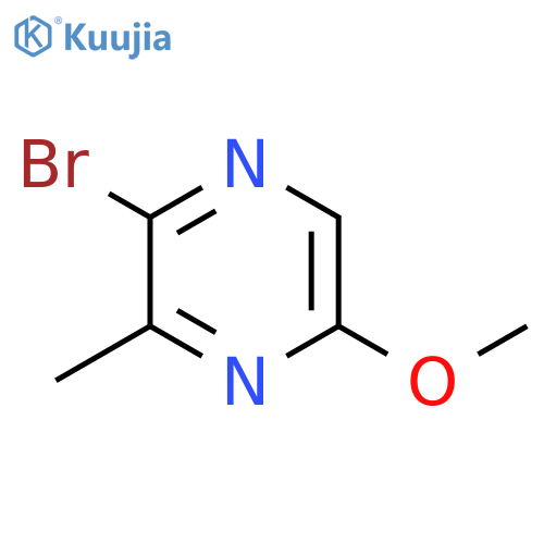 2-Bromo-5-methoxy-3-methylpyrazine structure