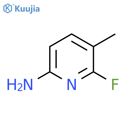 6-Fluoro-5-methylpyridin-2-amine structure