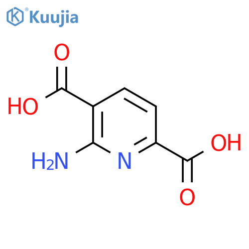 2,5-Pyridinedicarboxylic acid, 6-amino- structure