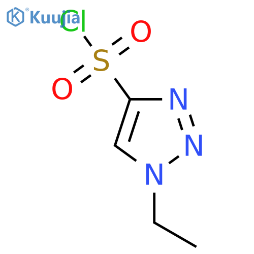 1-Ethyl-1H-1,2,3-triazole-4-sulfonyl chloride structure