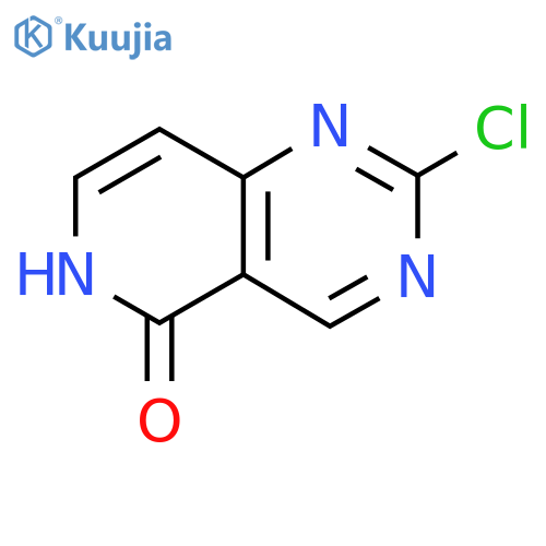 2-Chloropyrido[4,3-D]pyrimidin-5(6H)-one structure