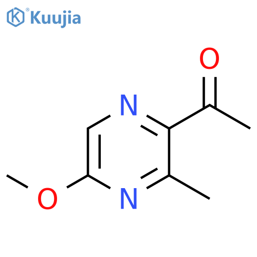 1-(5-METHOXY-3-METHYLPYRAZIN-2-YL)ETHANONE structure