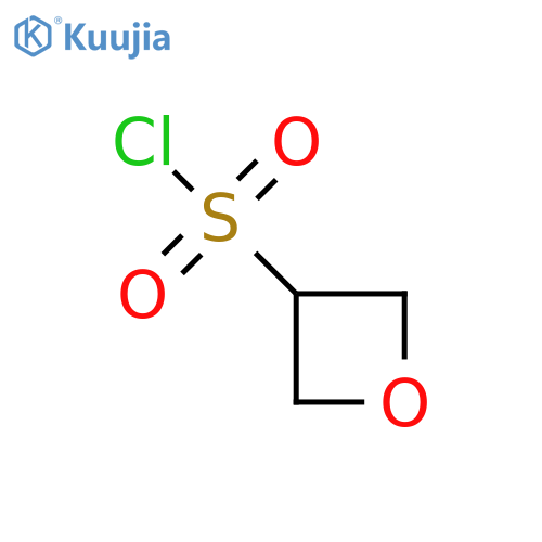 Oxetane-3-sulfonyl chloride structure