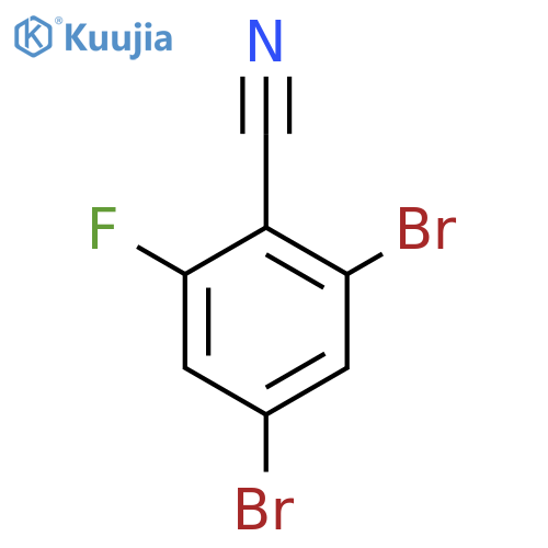 2,4-Dibromo-6-Fluoro-Benzonitrile structure