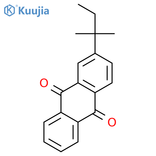 2-pentyl-9,10-dihydroanthracene-9,10-dione structure