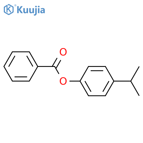 benzoic acid, 4-isopropyl phenyl ester structure