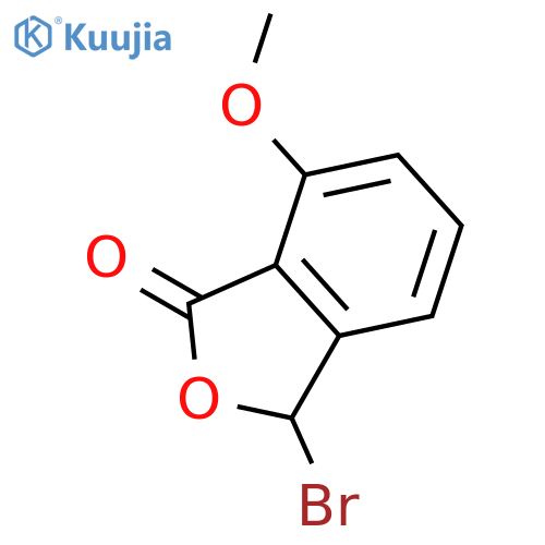 1(3H)-Isobenzofuranone, 3-bromo-7-methoxy- structure