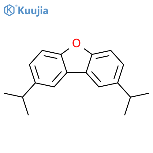 Dibenzofuran, 2,8-bis(1-methylethyl)- structure