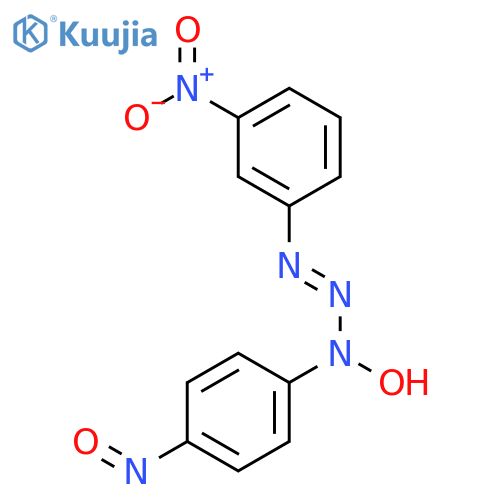 1-Triazene, 3-hydroxy-1-(3-nitrophenyl)-3-(4-nitrosophenyl)- structure