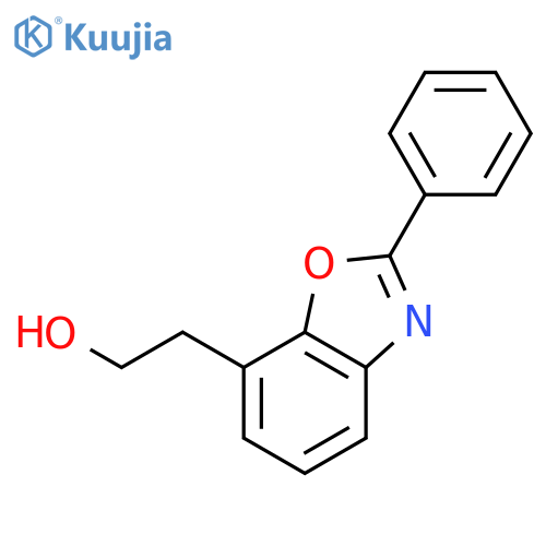 7-Benzoxazoleethanol, 2-phenyl- structure