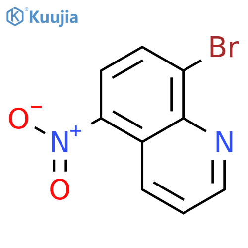 8-Bromo-5-nitroquinoline structure
