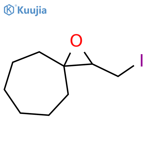 1-Oxaspiro[2.6]nonane, 2-(iodomethyl)- structure