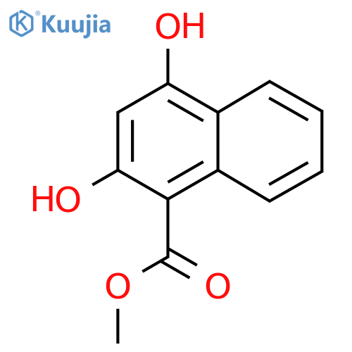 Methyl 2,4-dihydroxy-1-naphthoate structure